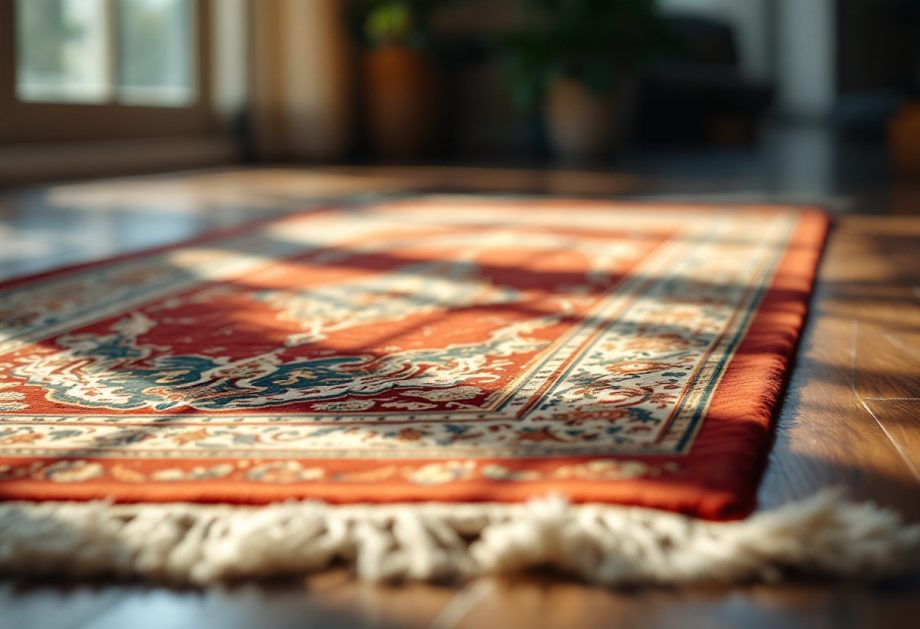 Un tapis de prière musulman : un symbole fort dans la pratique religieuse