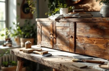 Restaurer un buffet en bois : étapes essentielles pour un relooking réussi