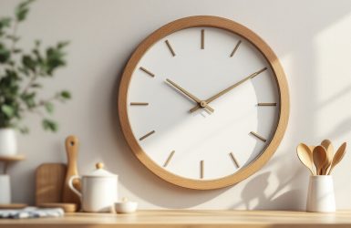 Horloge murale parfaite pour chaque cuisine