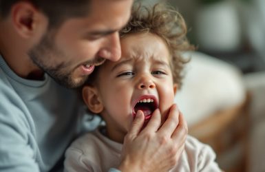 Gencives rouges ou qui saignent chez l’enfant : quand consulter ?