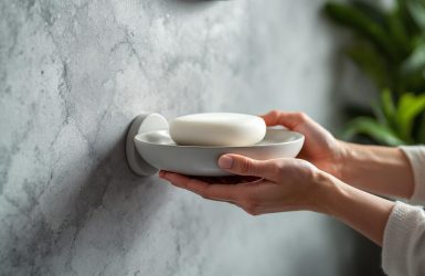 Installer un porte-savon mural : toutes les étapes pour une fixation simple et durable