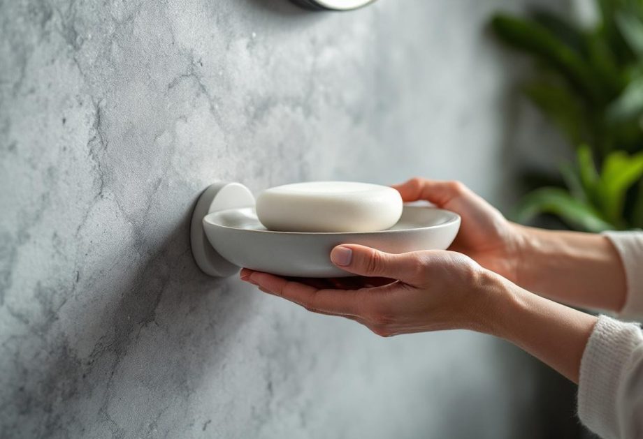 Installer un porte-savon mural : toutes les étapes pour une fixation simple et durable