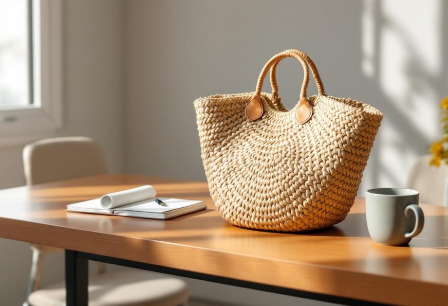 Le sac en paille au bureau : l’audace de la mode décontractée