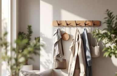 Porte-manteau mural : pratique et tendance pour optimiser chaque espace