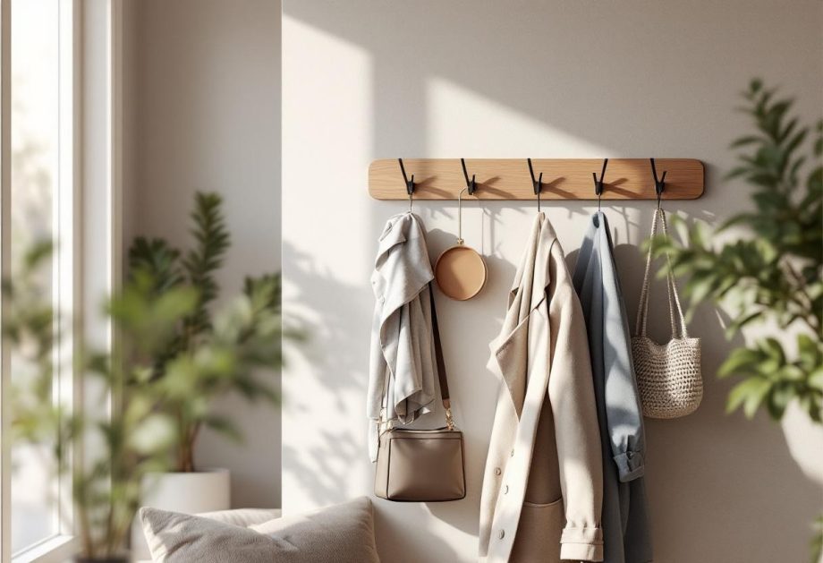 Porte-manteau mural : pratique et tendance pour optimiser chaque espace