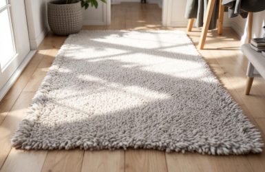 Votre entrée manque de chaleur ? Découvrez l’accueil visuel d’un tapis scandinave