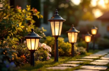 Les meilleurs modèles de lampes solaires pour votre extérieur