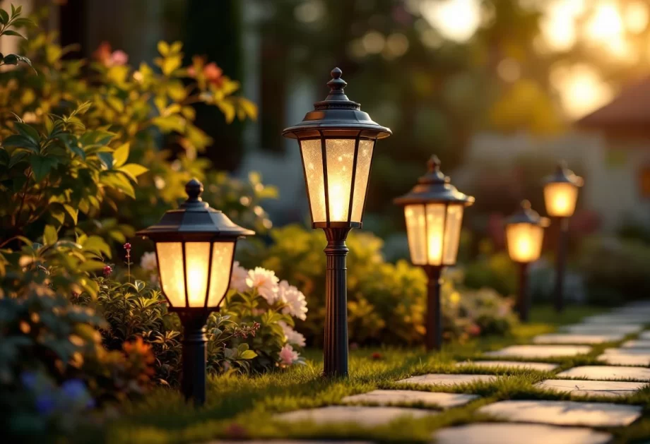 Les meilleurs modèles de lampes solaires pour votre extérieur