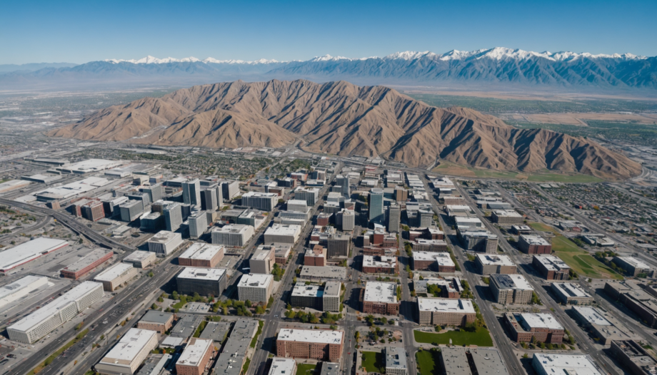 Reportage urbain et paysages de Salt Lake City