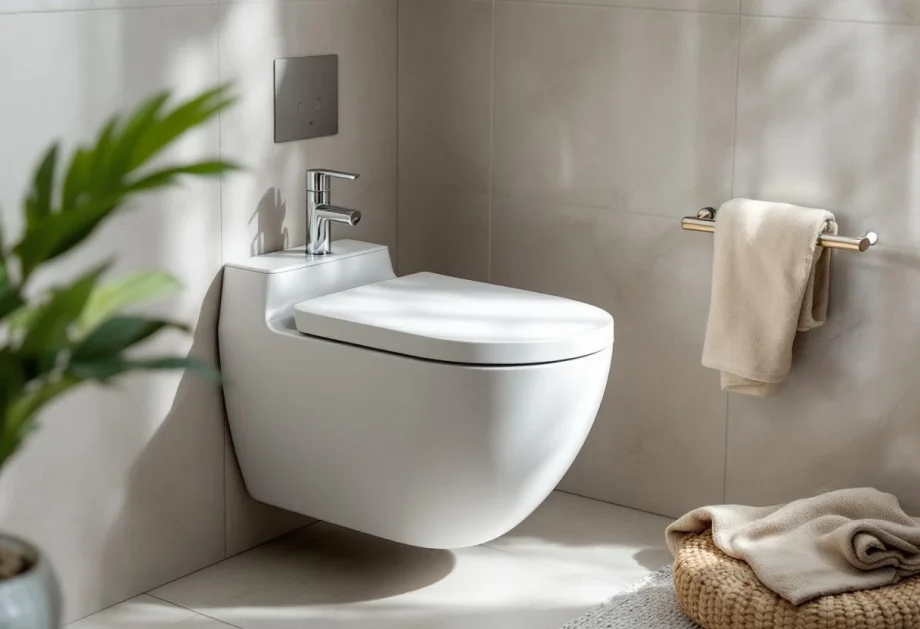 Comment intégrer une douchette wc dans une petite salle de bains : gain de place et ergonomie