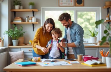 Rentrée et vie de famille : mieux s’organiser quand on a un enfant en maternelle