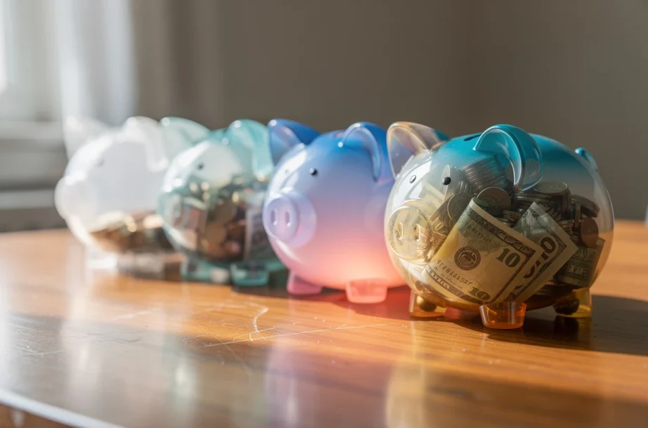 Découverte des tirelires qui changent de couleur selon le montant : une révolution ludique et éducative