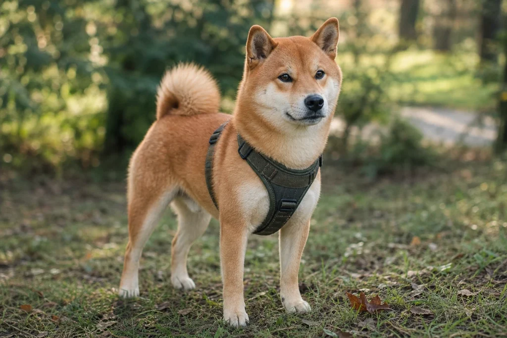 Les avantages d’un harnais pour le shiba inu : allié confort, sécurité et contrôle